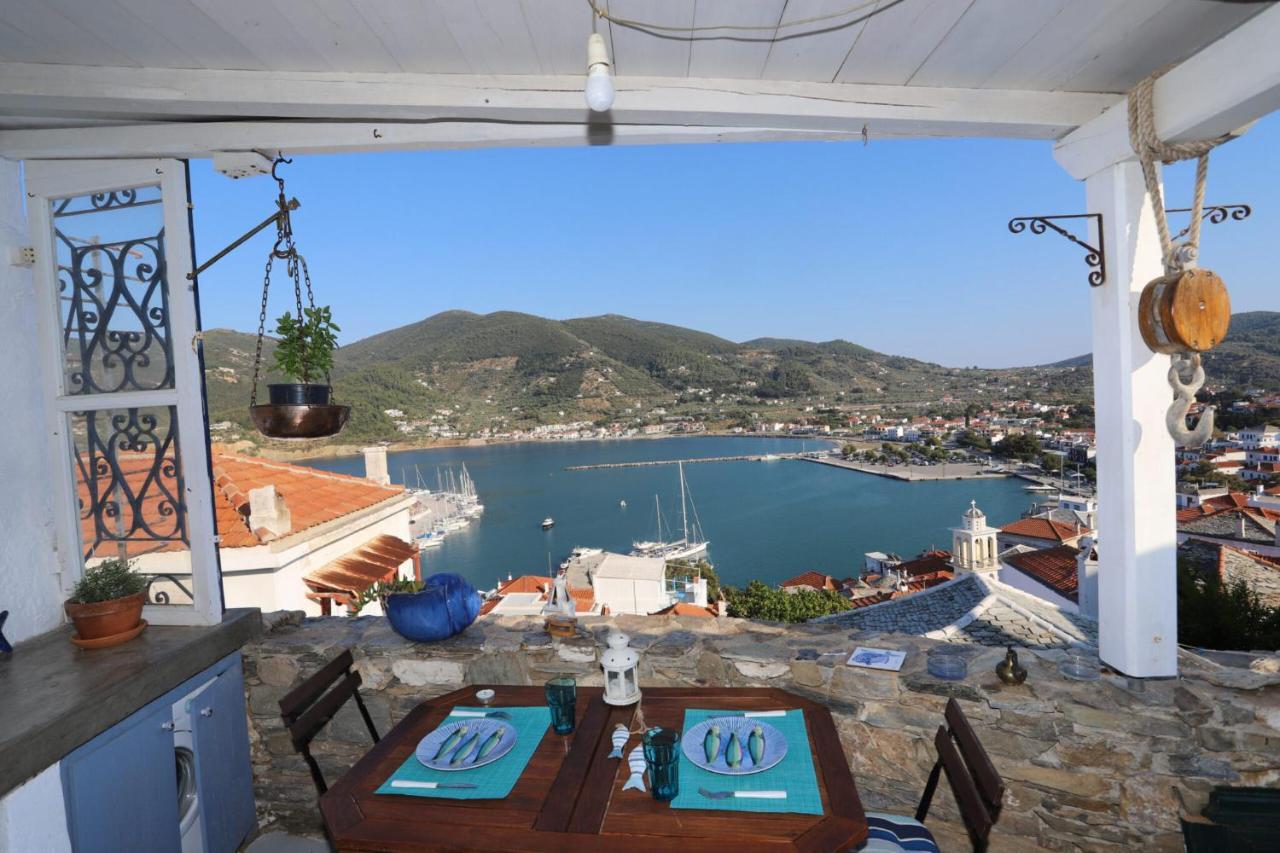 Villea Seaview Apartments Skopelos Eksteriør billede