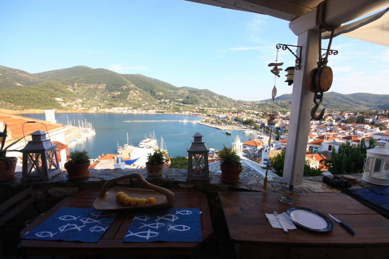 Villea Seaview Apartments Skopelos Eksteriør billede