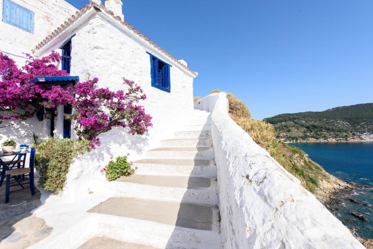 Villea Seaview Apartments Skopelos Eksteriør billede